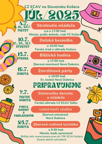 Aktivity JÚL/2025