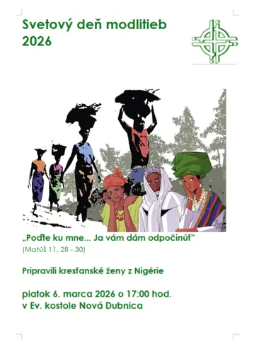 Svetový deň modlitieb 6.3.2026