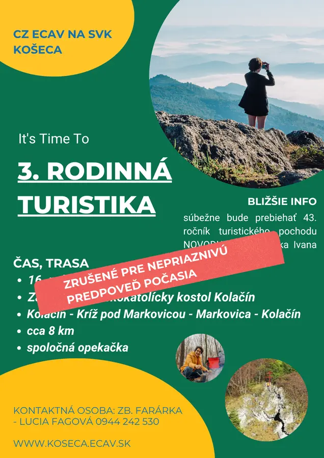 3. Rodinná turistika