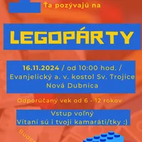 Legopárty 16.11.2024