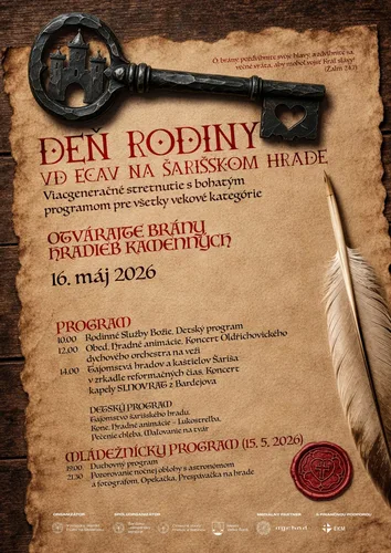 Deň rodiny ECAV na Šarišskom hrade 2026